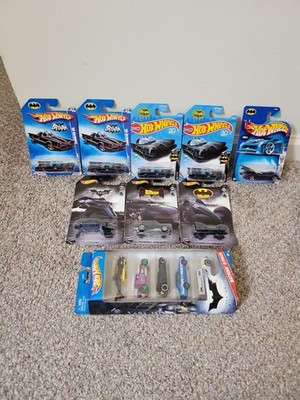 Batman Hotwheels Lot Of 13 Various Batmobile New Sealed 2003-2019