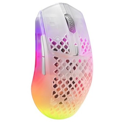 [New] SteelSeries Aerox 3 Wireless - Holey RGB Gaming Mouse - 18K DPI TrueMove
