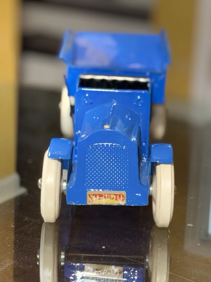 Vintage Antique 1920s Structo Pressed Steel Dump Truck Early RESTORED-WORKING! - Image 2 of 4