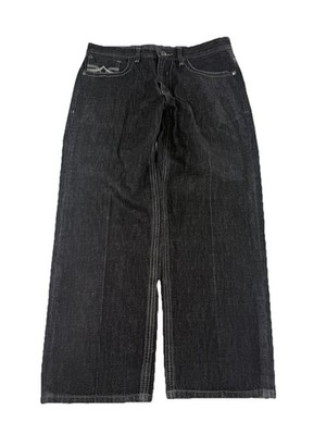 Mens Y2k Ecko Unltd Black Jeans Size 34