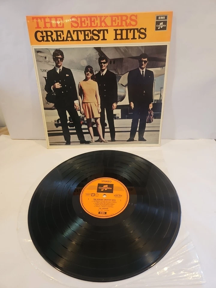 The Seekers Greatest Hits Vinyl LP EMI Columbia Records VGC - Image 3 of 4