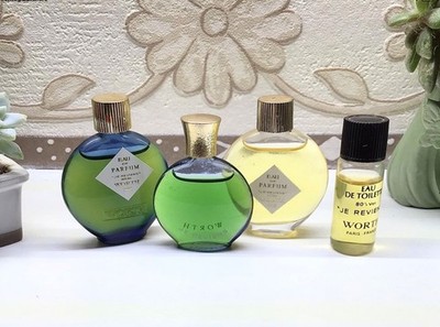 Worth  Je Reviens  3 + 5 + 2x 7ml EDT/EDP Raritäten Sammlerflakons 