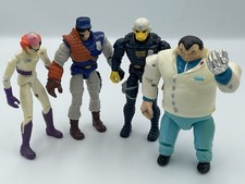 Vintage Hasbro Cops N Crooks Bullit 1988 Action Figure Lot Big Boss