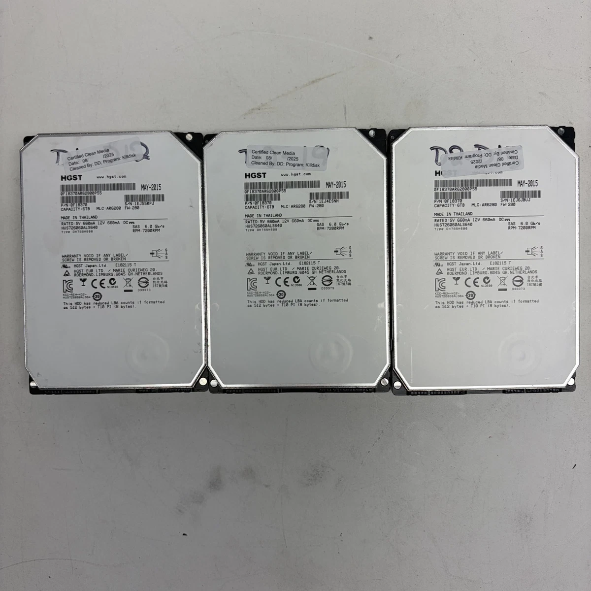 SAS Internal Hard Disk Drives 6 TB Storage Capacity for sale | eBay
