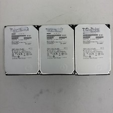LOT OF 3 HGST 6TB SAS 7200RPM 3.5" Enterprise Hard Drives – 0F18370, 6Gb/s Drive