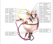 Schaerer Genuine 069940 + sensors HW Boiler Zuchwil AG 4528 - 30 days money back
