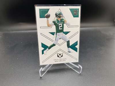 Zach Wilson 2021 Chronicles Vertex V-2 Jets RC Rookie