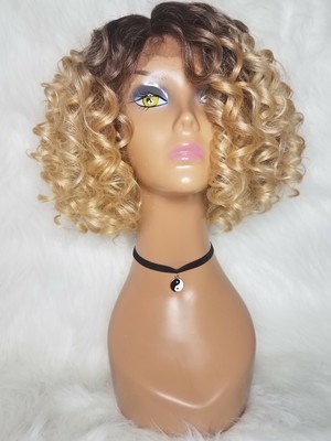Janet Collection Human Hair Blend Brazilian Scent Lace Front Wig