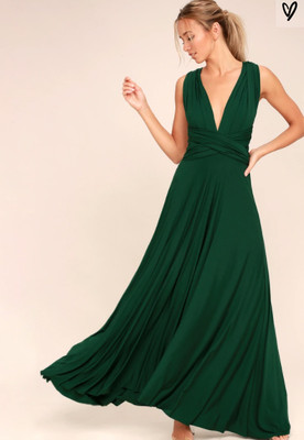 lulus green bridesmaid dress