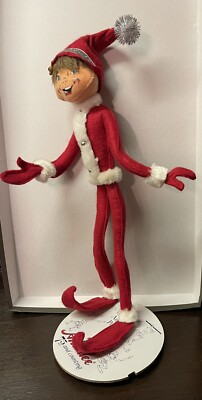 Annalee Mobility Weihnachts-Puppe 2013 Elf, Elbe 40cm