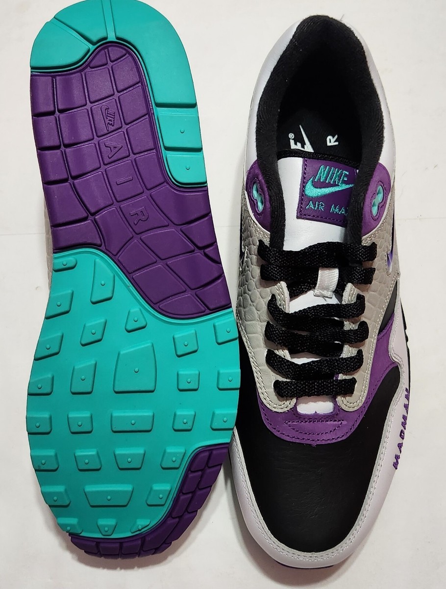 Nike Air Max 1 By You ID Mens Sz 11 Croc Grey Black FJ8893 Nike Air Max 1 By You ID Mens Sz 11 Croc Grey Black FJ8893