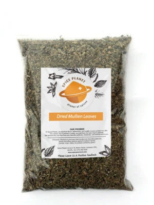 Mullein Leaves Leaf Dried Cut Herbal Tea A Grade Premium Quality Spice Planet