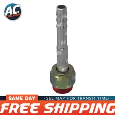 AC A/C Fitting Straight Female Standard Aluminum O-Ring Hose size #6