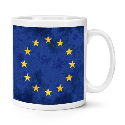 EU Flagge Europäische Union Europa Stars Rest Brexit 10oz Becher Tasse lustig Witz Pro