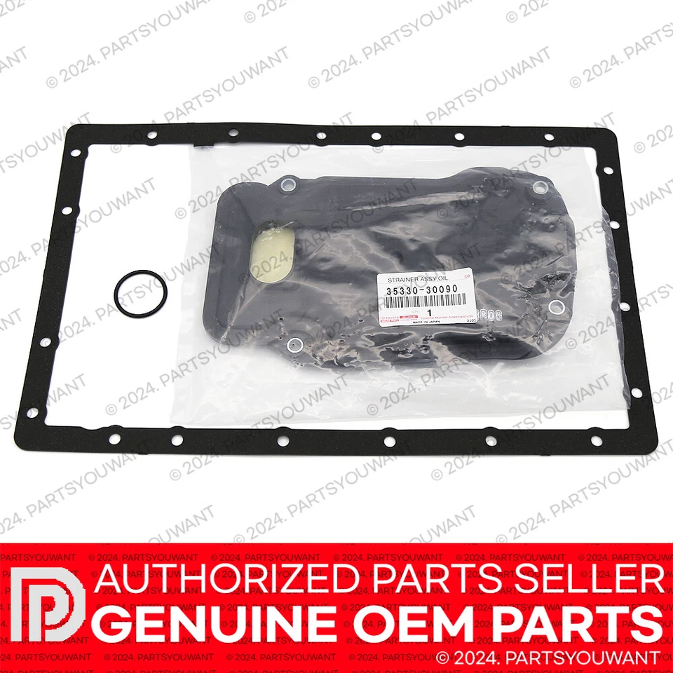 Filtro de aceite de transmisión GENUINO Lexus IS250 TRACCIÓN TRASERA + Junta de sellado del cárter de aceite + Junta tórica Foto 3 de 4