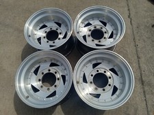 Vintage Aluminum American Racing Wheels 16.5x9.75 8x6.5 For 4 Wheel Drive