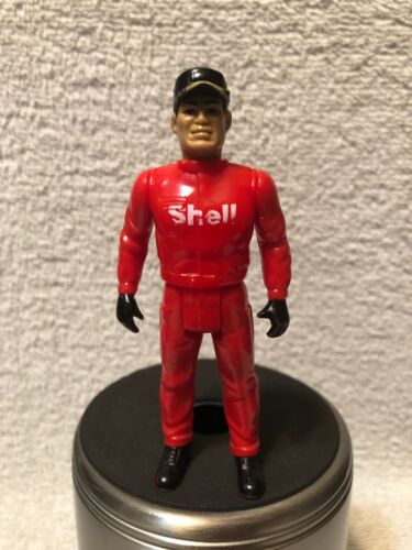Vintage Tonka Corps Action Figure Shell Red Suit Racing - Picture 1 of 7