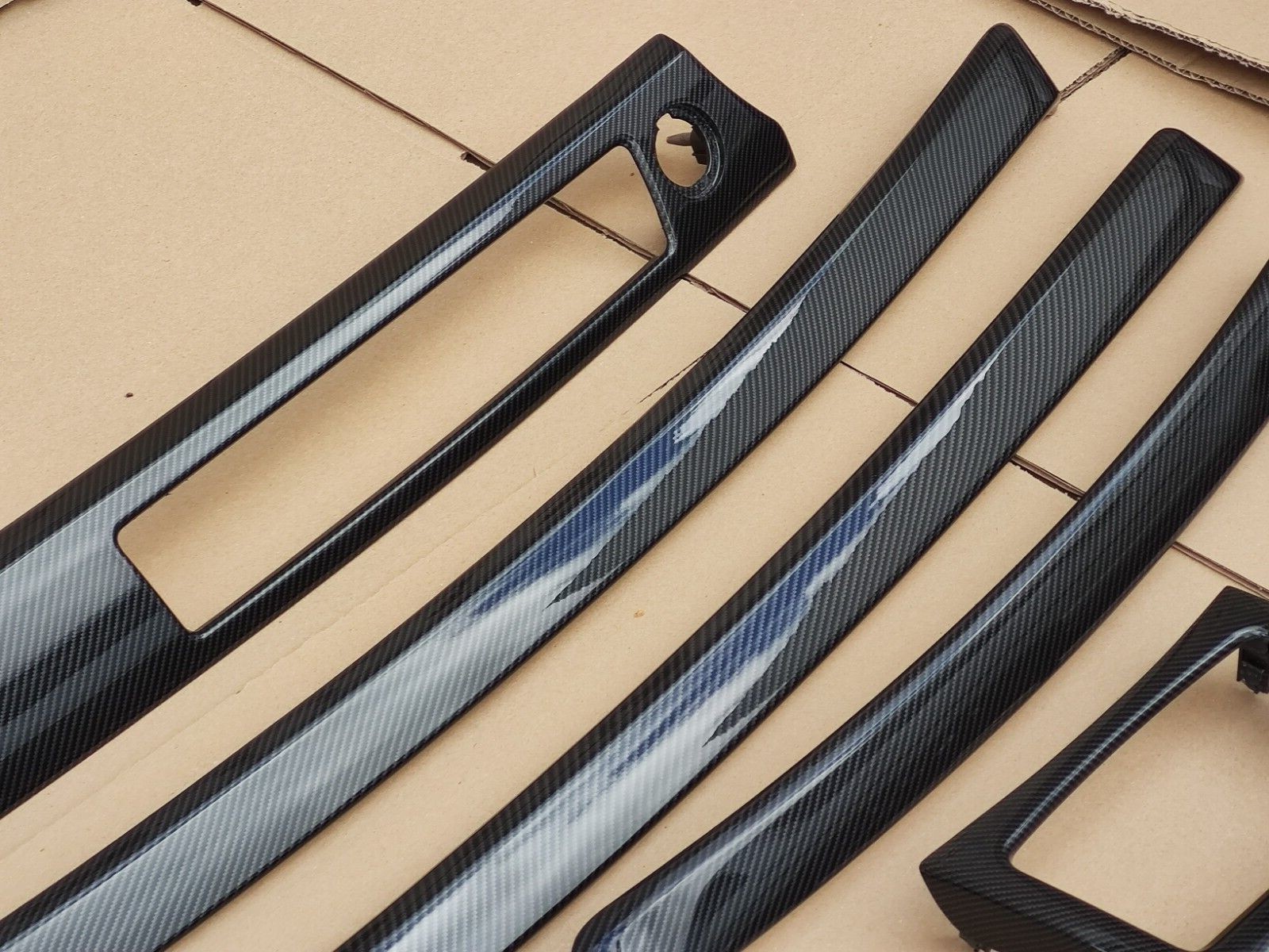 BMW 3 Series E92 Carbon Fiber Interior Trim RHD CIC EQUIPPED eBay
