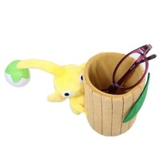 Nintendo Yellow Pikmin  Wood Plush Stationery Storage Small Item Petit Gift