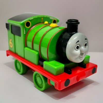 Thomas & Friends PERCY 2009, TESTED Trackmaster Train Engine Motorized Mattel