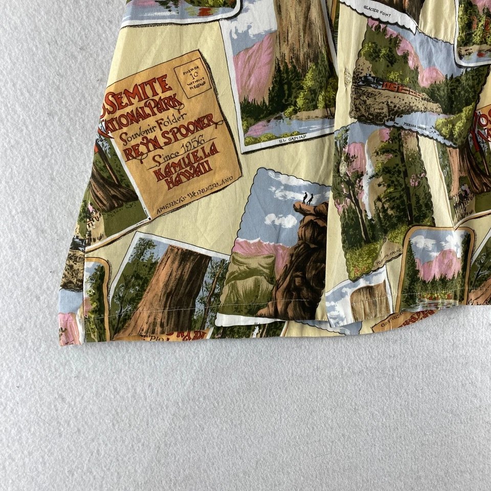 Camisa Hawaiana Reyn Spooner De Colección Niño Mediana 10-2 Parque Yosemite Puntada Única Foto 4 de 4