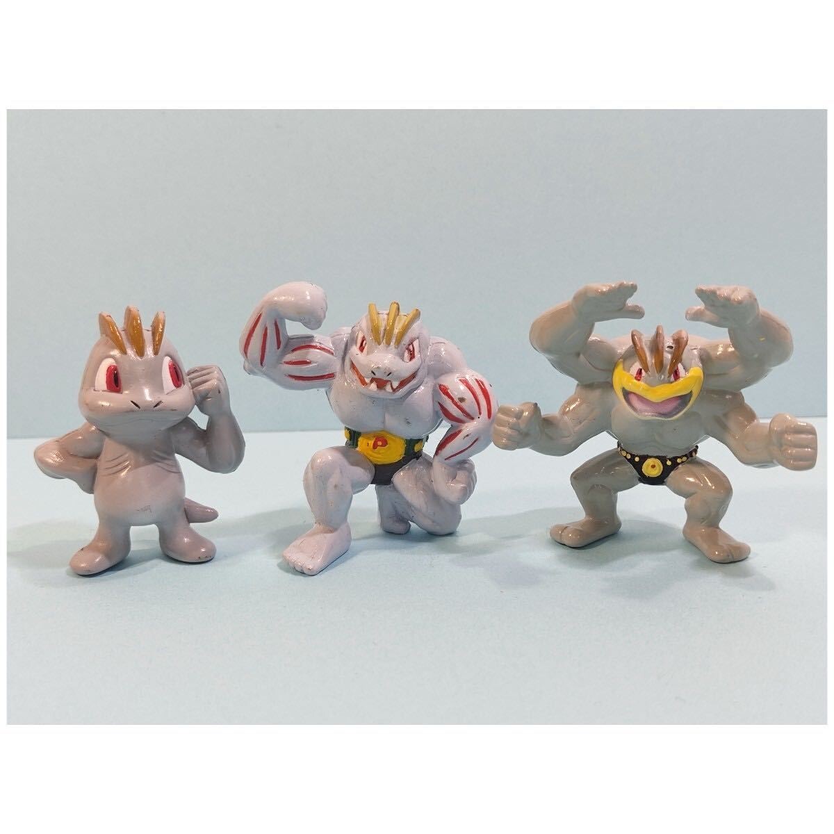 Pokemon Figure Monster Collection Machop Machoke Machamp Lot of