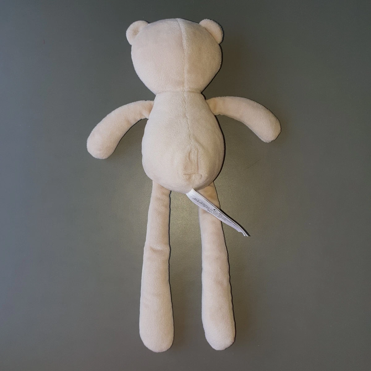 Peluche Doudou Ours Beige Patte kiabi simba toys ventre blanc joues roses neuf