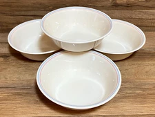 SET OF 4 - CORELLE - ENGLISH BREAKFAST -  SANDSTONE SOUP CEREAL SALAD BOWLS