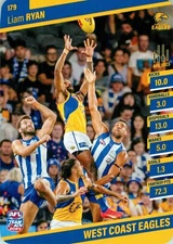 2024 West Coast Eagles AFL TeamCoach Card - Liam Ryan