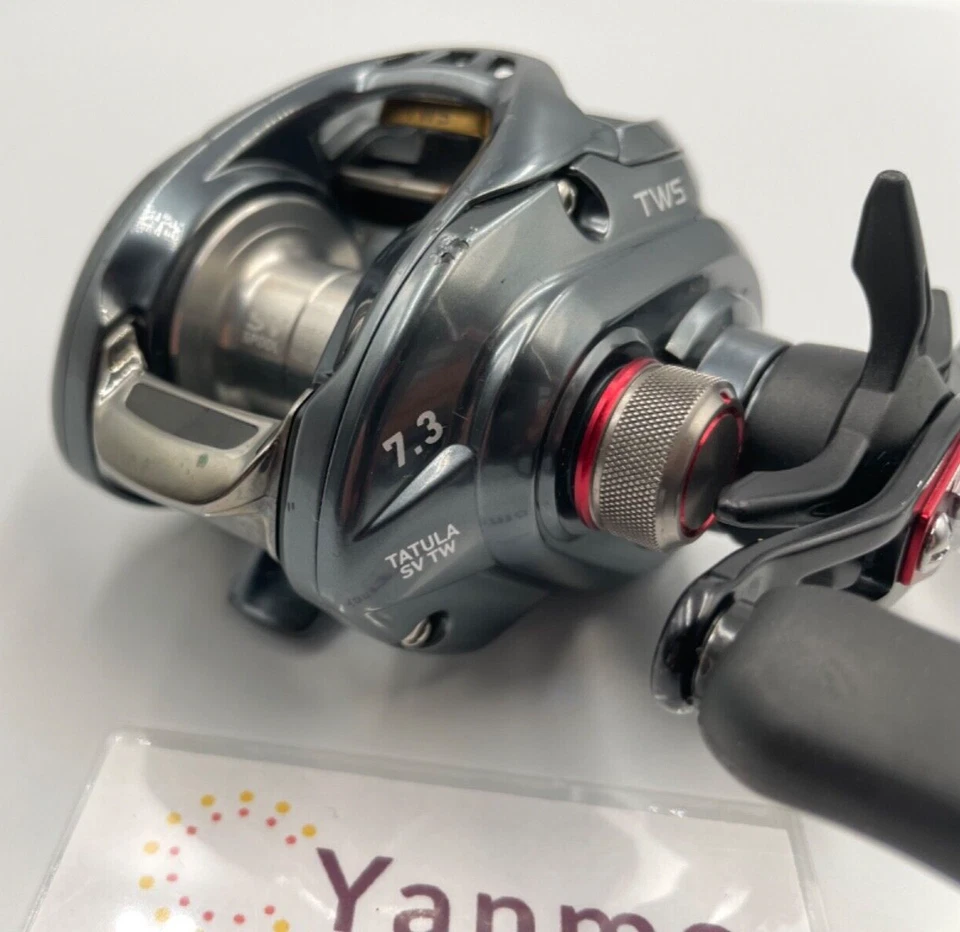 Carrete de fundición de cebo Daiwa Tatula SV TW 7.3R Gear 7.3:1 mango derecho... - Imagen 4 de 4