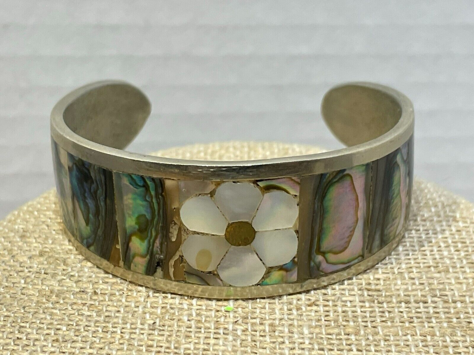 Louis Vuitton Lucite Inlay Logo Bangle - Vintage Lux