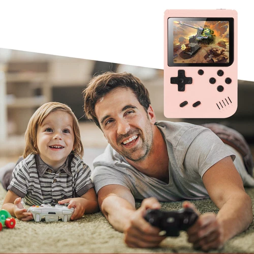 Console-Handheld Gifts Gameboy Retro Games Classic Game 500 Video Kids Built-in - Picture 17 of 29