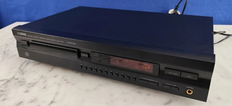 Yamaha CDX-596 Reproductor De CD pro-Bit Cd-Text Obsoleto 12 Meses Garantía - Imagen 3 de 4