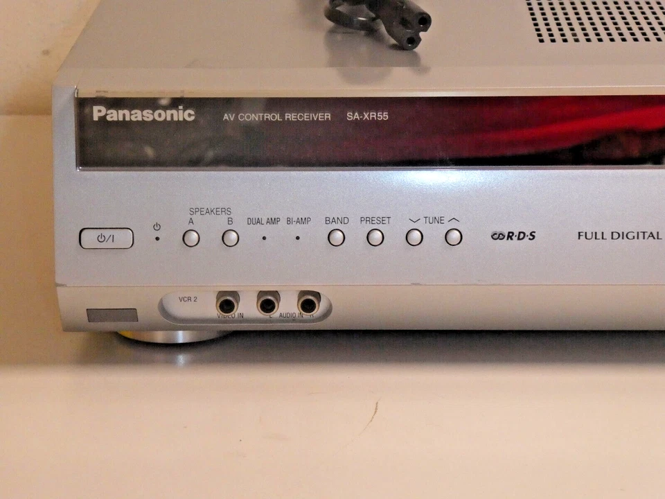 Panasonic SA-XR55 AV Control Dolby Prologic IIX Receiver, 2 Jahre Garantie - Bild 2 von 4