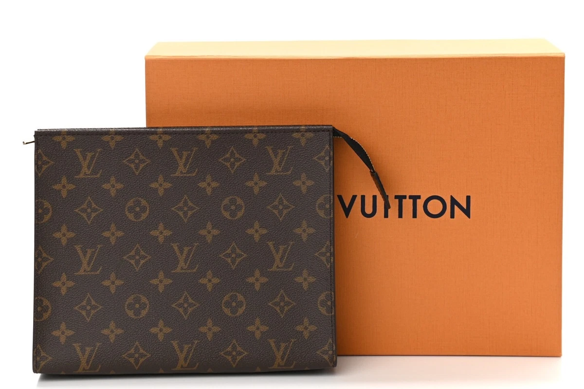 Louis Vuitton Poche Toilette nm, Brown