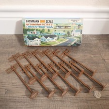 Plasticville - O-O27 - 1630 Telephone Poles 12 pcs - Used  