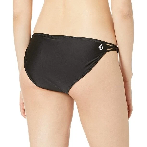 Volcom 259154 Women Juniors Simply Solid Cheeky Bikini Bottoms Swimwear Size L - Image 3 of 3
