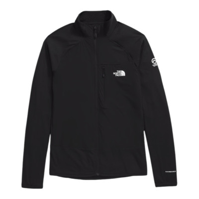 The North Face Mens Summit Series Zip Up Fleece Winter Rain Jacket Black Size XL