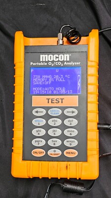 MOCON PAC CHECK 325 Hand-held O2 & CO2 Analyzers -TOOL ONLY- READ ...