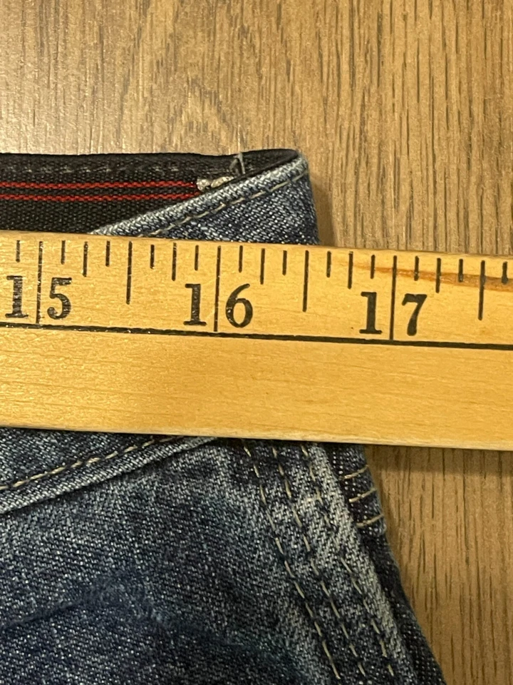 Riders Shorts, Men's Size 34, Blue, Denim, Pockets, Cargo Pockets - Image 4 of 4