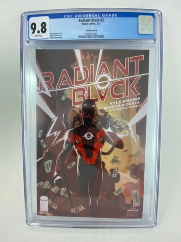 Radiant Black #2 (2021) Greco Variant B CGC 9.8 Pop 22