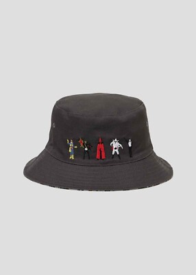 Graniph]UNISEX Kamen Rider Kaijin | Reversible bucket hat black