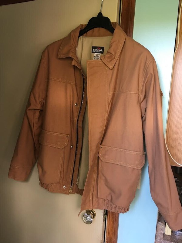 Bulwark Non Insulated Bomber Jacket Fire Coat M-RG