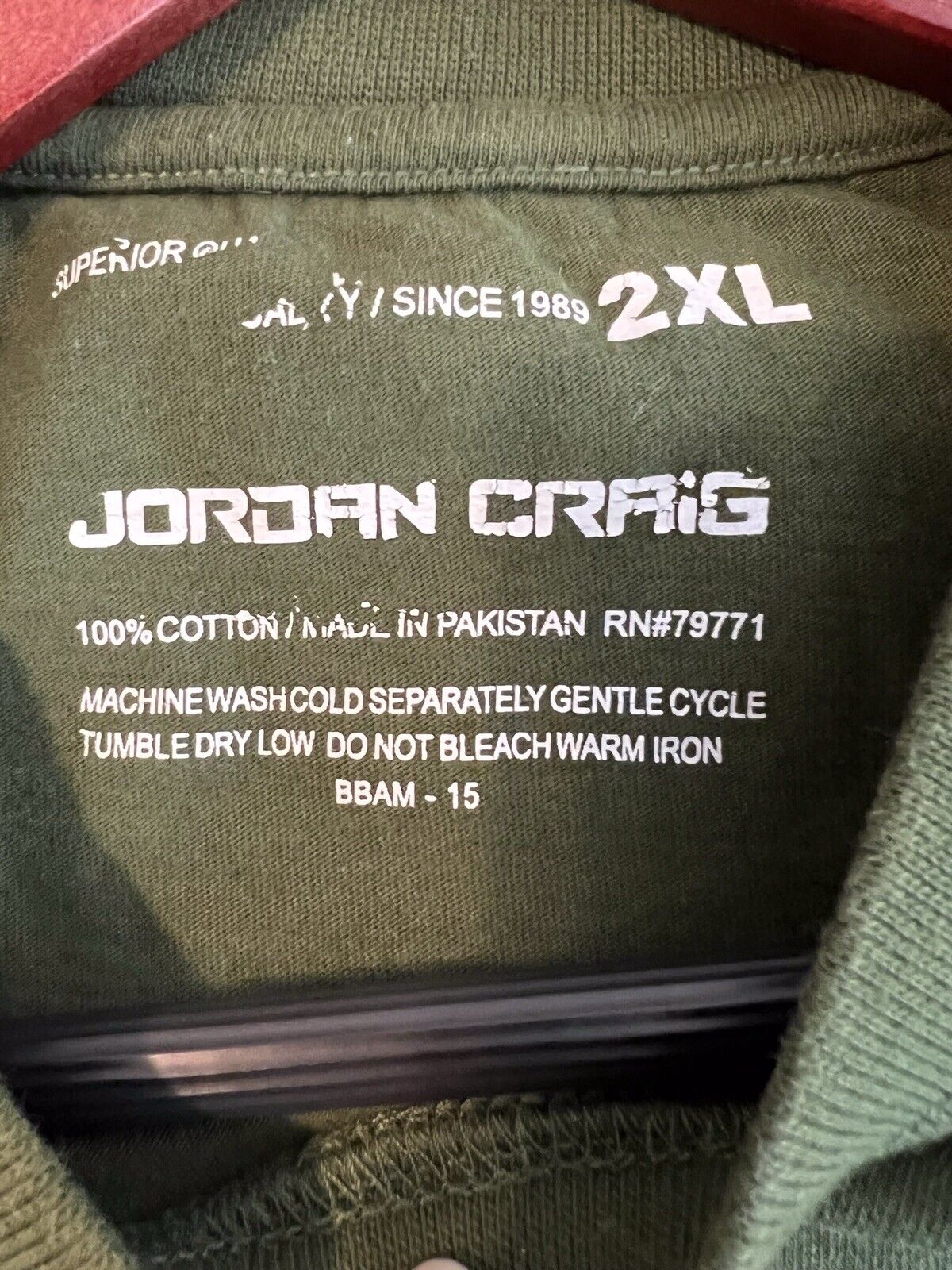 Jordan Craig Men’s Size 2XL Solid Crewneck T-Shir… - image 11