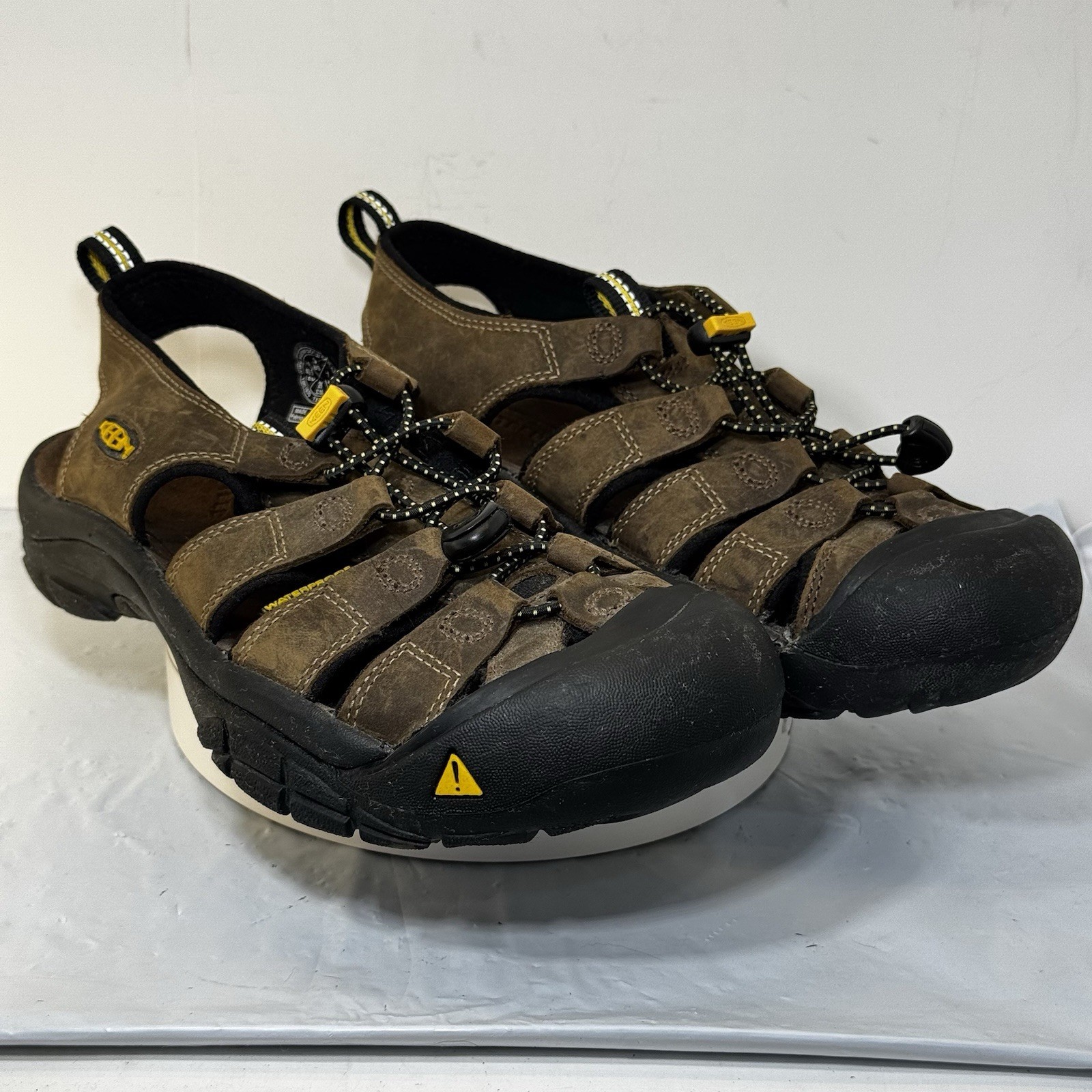 Keen Newport sandalo pelle marrone impermeabile outdoor escursionismo 1001870 uomo 8