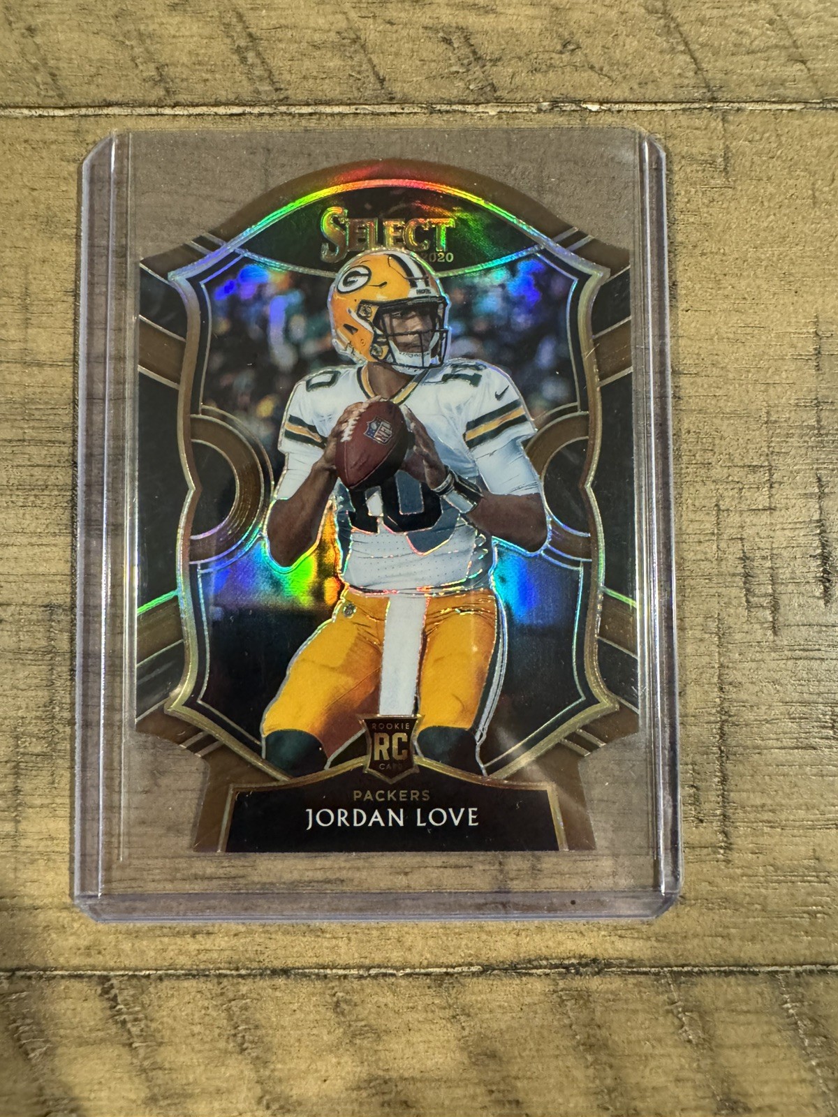 2020 Panini Select - Concourse Jordan Love #47 Copper Prizm Die-Cut /355 (RC)