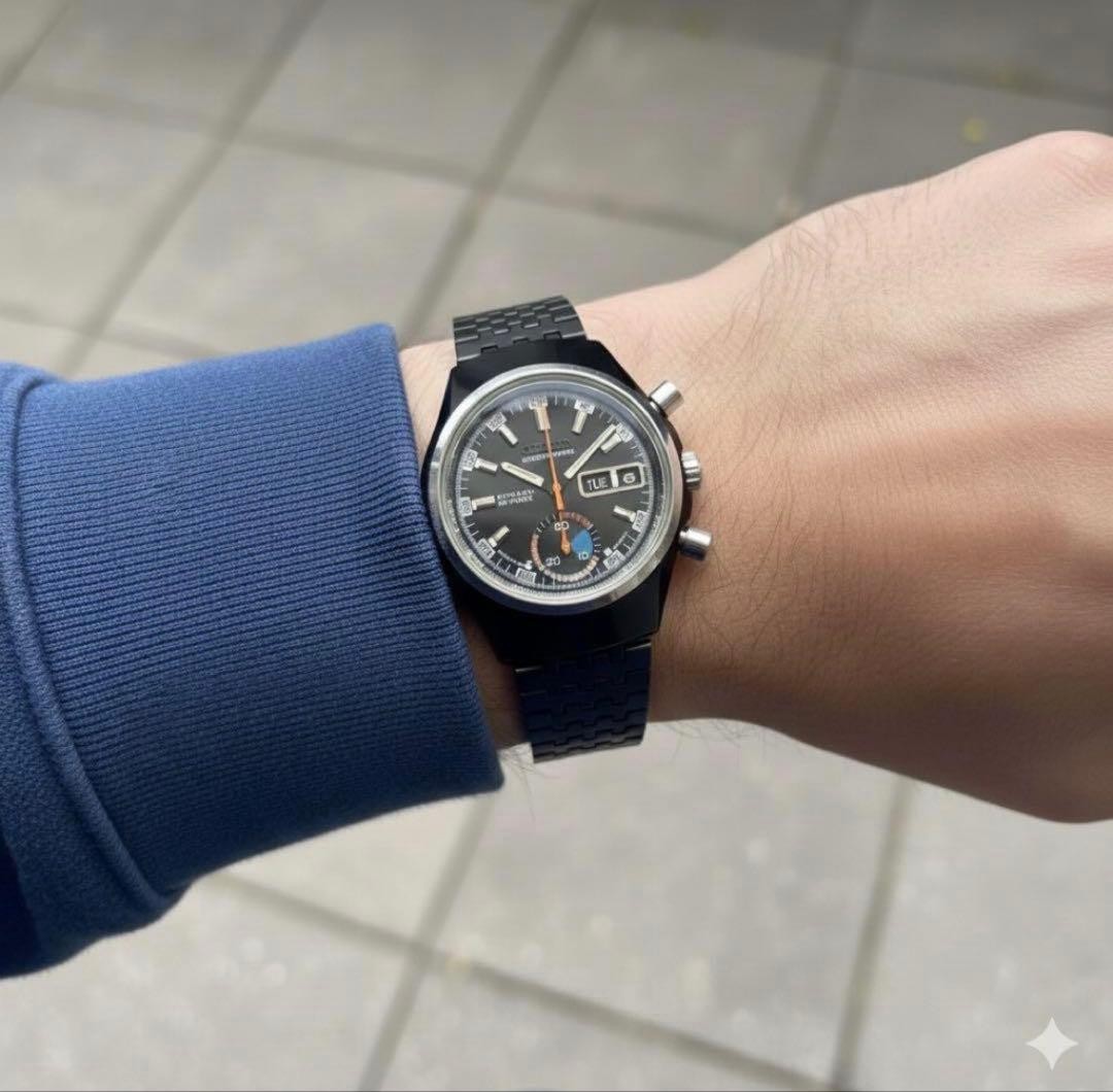 Citizen Challenge Timer Automatic Chronograph 70s… - image 1