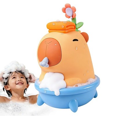 Capybara Silicone Touchless Soap Dispenser - Automatic Bubble Foam Machine fo...