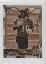 2015 Topps Chrome Mini Rookies Sepia Refractor Terrence Magee #128 wd9