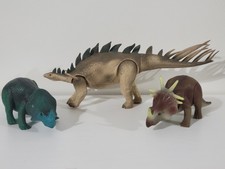Tyco Dino Rider Monoclonius 1987 Kentrosaurus 1989 Styracosaurus 1990 Dinosaur 